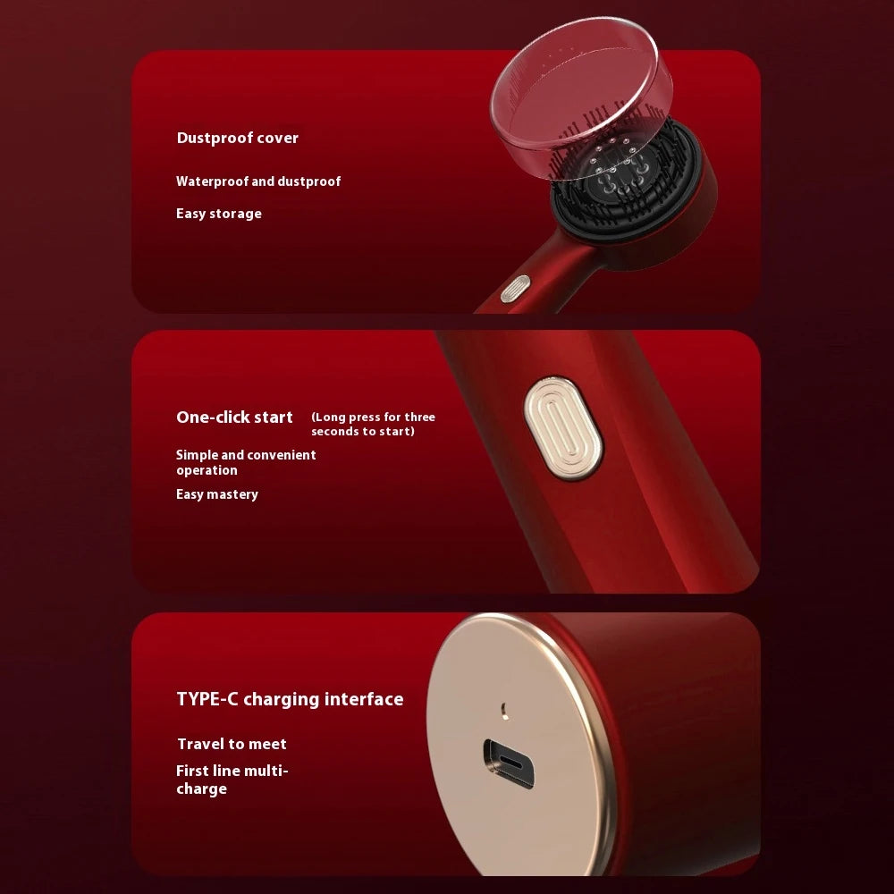 LuminScalp™ Electric Scalp Massager with Oil Application