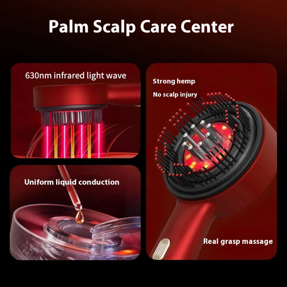 LuminScalp™ Electric Scalp Massager with Oil Application