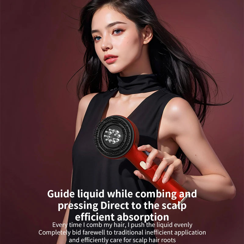 LuminScalp™ Electric Scalp Massager with Oil Application